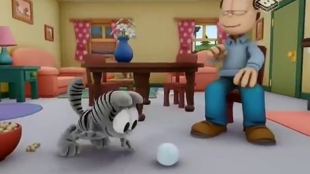 Гарфилд Шоу 12ab Honey, I Shrunk The Pets   Garfield Astray
