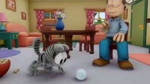 Гарфилд Шоу 12ab Honey, I Shrunk the Pets   Garfield Astray