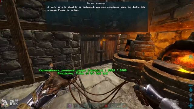 ARK ➤ СОЛО ВЫЖИВАНИЕ на ПЛОТУ С ЛОВУШКОЙ! Начало развития и Рейд на Salty в Ark Survival Evolved! смотреть онлайн