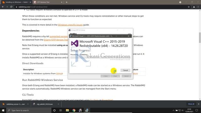 Cara Install RabbitMQ di Windows 10 Step by Step смотреть онлайн