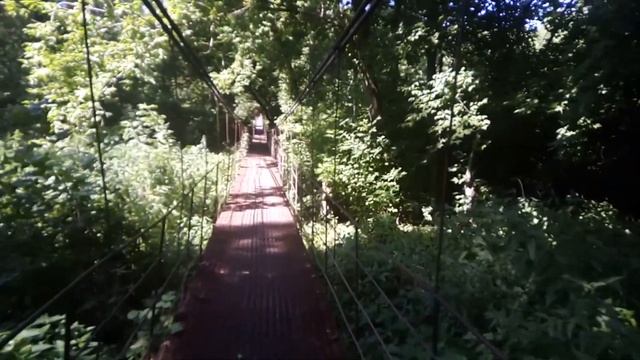 Стрелица Самый большой подвесной мост в Воронежской области,река Девица,дом культуры. смотреть онлайн