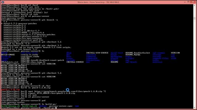 MySQL QA Episode 2: Build a MySQL Server: Git, Bzr, Compiling, Build Tools смотреть онлайн
