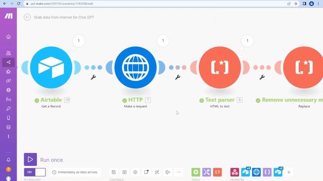 Access ANY website with GPT API using Make and NEW function feature #openai смотреть онлайн