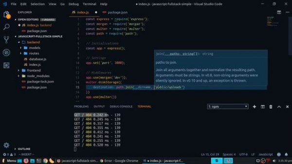 Javascript FullStack #3 , Express Middlewares
