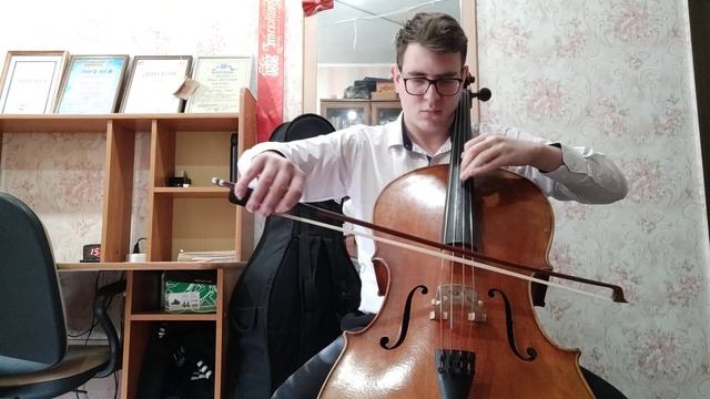 Гамма ля мажор (двойные ноты) смотреть онлайн