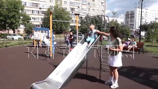 Новый сквер, открытый в Сормовском районе, сегодня проинспектировал мэр города смотреть онлайн