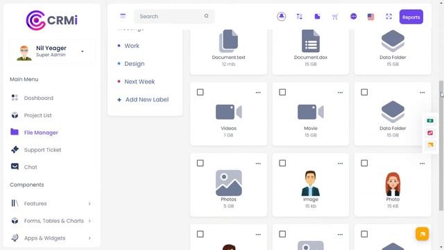 Project Management Dashboard Bootstrap 5 Admin Web App Templates with Light Theme смотреть онлайн