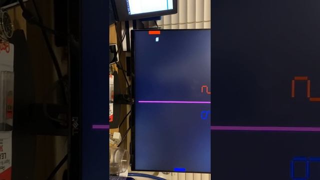 Two Players' Pong Game смотреть онлайн