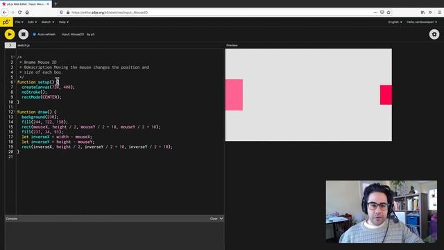 How to Use Control Structures & Code Blocks in p5js смотреть онлайн
