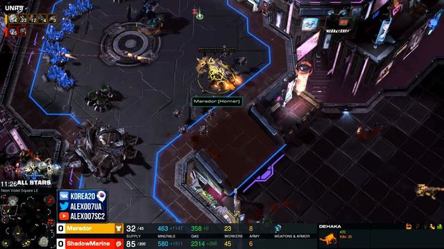 All Stars POWER: Турнир командиров совместного режима в StarCraft II - Round 1