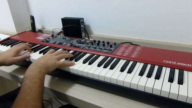 Piano improvisation on Nord Electro 4 sw 73 смотреть онлайн