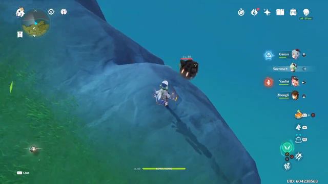 Getting outplayed by a slime in Genshin Impact don't feel good... смотреть онлайн