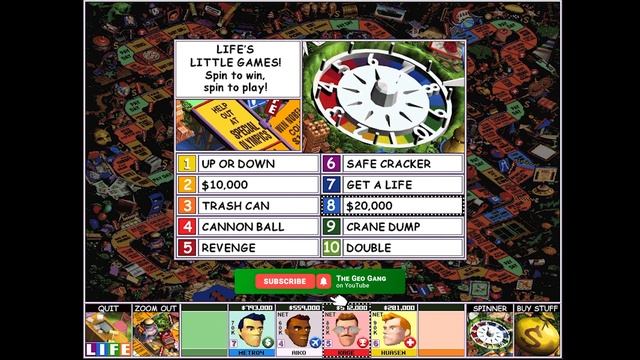The Game of Life (1998) #2 | Full Playthrough | Enhanced Board смотреть онлайн