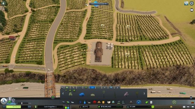Building the Most Beautiful Park for my Citizens in Vanilla Cities: Skylines смотреть онлайн