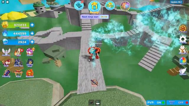 The New Mist Village is Here in UPDATE 30 in Roblox Anime Ninja War Tycoon смотреть онлайн