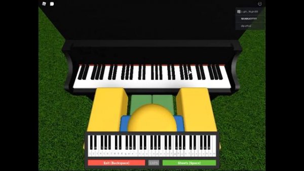 Roblox piano sheets memories (Sheets on description)