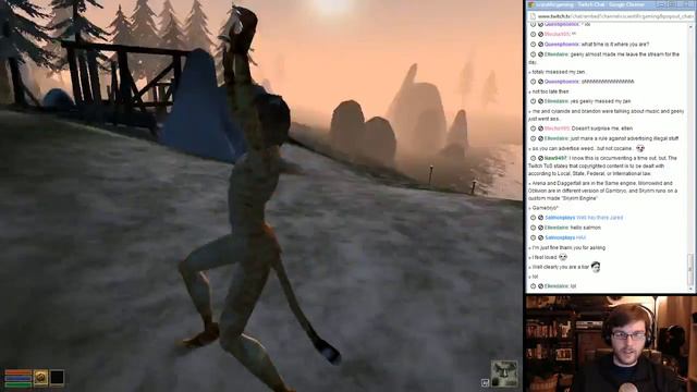 Morrowind: Naked cat! He just wants a hug! смотреть онлайн