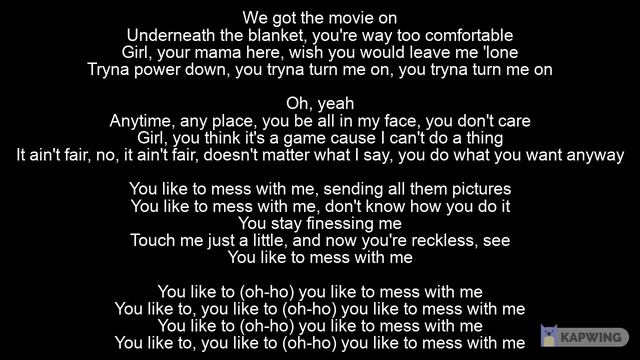 Jordan Fisher - Mess Lyrics смотреть онлайн