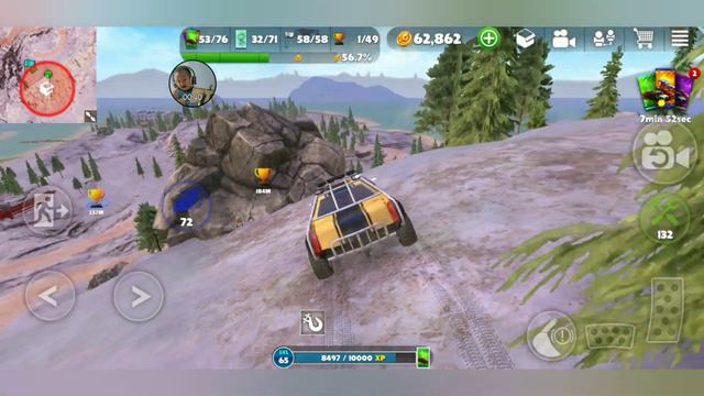 Finding Relic Cars in Snowfield Part #2 - Off the Road - Open World Driving Game смотреть онлайн