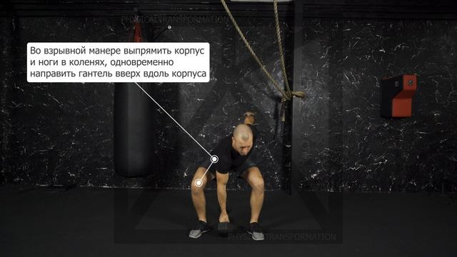Рывок одной гантели с пола в стойку (попеременно) ( Alternating Dumbbell Power Snatch ) смотреть онлайн
