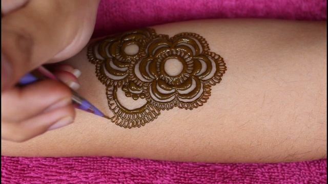 Flower Tattoo Design | Mehndi Pattern | 2019 смотреть онлайн