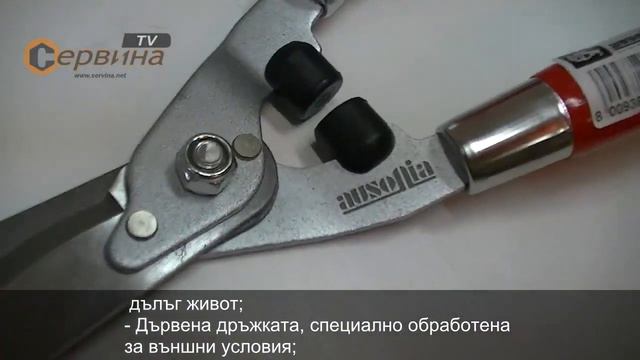 Градинска ножица за жив плет и храсти Ausonia AU31205 - 550 мм смотреть онлайн