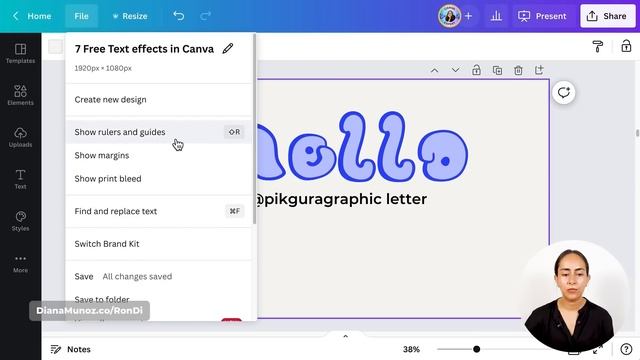 7 BEAUTIFUL (Yet Unknown!) TEXT EFFECTS in Canva ✨ смотреть онлайн