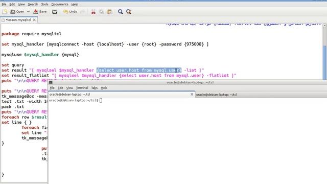 Programming in Tcl/Tk Lesson 28: Using MySQL As A Database Backend. (English Version) смотреть онлайн
