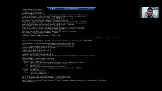 Instalacion de MySQL en CentOS 7 смотреть онлайн
