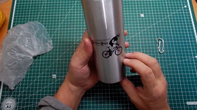 Посылка с Алиэкспресс Фляжка для воды. Крымские Зарисовки смотреть онлайн