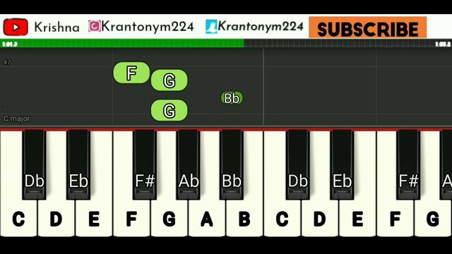 Aadmi Khilona Hai Piano,Harmonium,Keyboard tutorial смотреть онлайн