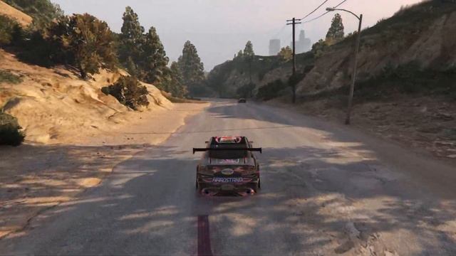 GTAV Fathom FR36 (Infiniti G35) Vinewood touge drift (GTA ONLINE ) смотреть онлайн