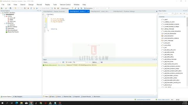 lr_error_message function in LoadRunner | Load Runner Functions Episode - 6 смотреть онлайн