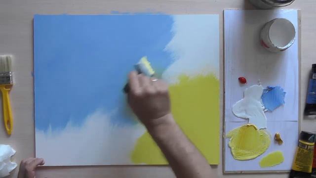 Как сделать плавные переходы акрилом