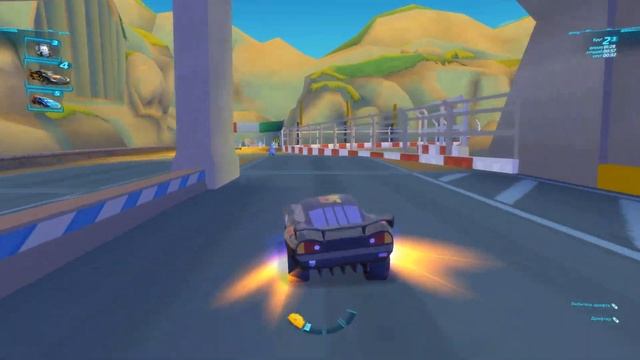 Тачки 2 (PC Steam) - Боевой Заезд - Заезд "Горный" - Молния-Углеродное волокно смотреть онлайн