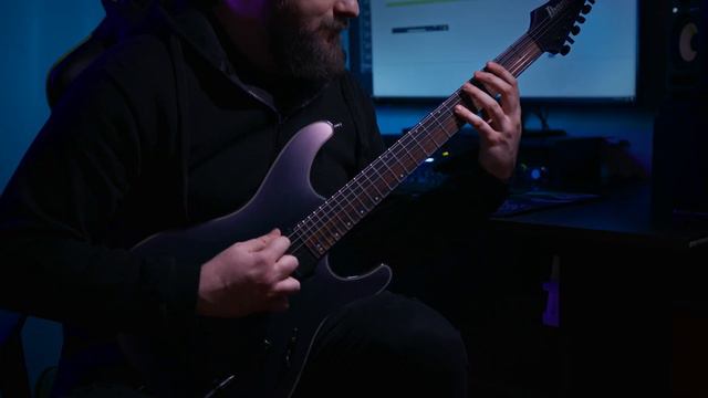 Ibanez S671ALB Axion Label Quick Metal Test #ibanez #fishman #Ibanezguitars #metal #test