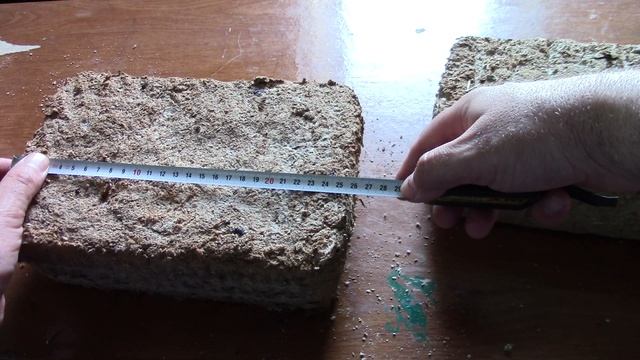 Как делать брикеты из опилок самостоятельно без использования пресса смотреть онлайн