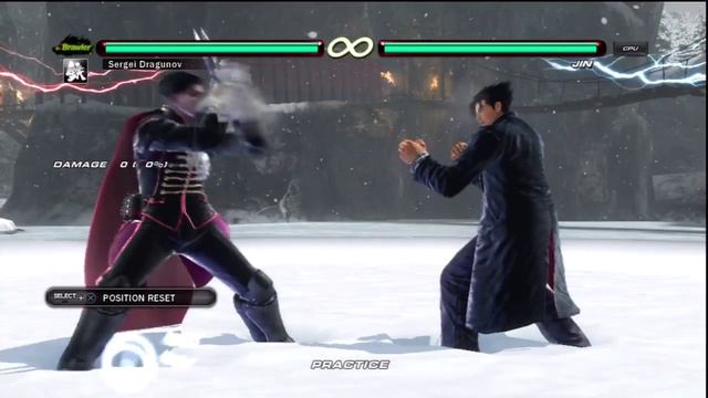 Tekken 6 Sergei Dragunov Basic Combos смотреть онлайн