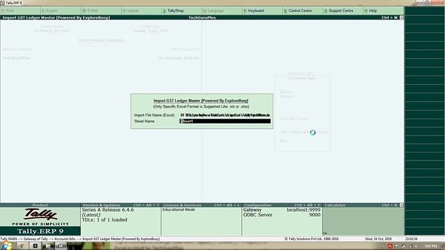 Excel to Tally (PART-3) How to Import Data from Excel to Tally ERP 9 (Excel to Tally Import TDL) смотреть онлайн