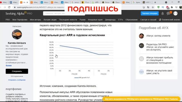 ALTERYX - ПАДЕНИЮ НЕТ ПРЕДЕЛА! #инвестиции #акции #фондовыйрынок смотреть онлайн