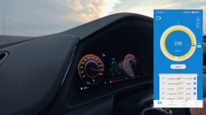 Hyundai Sonata N Line (290hp) 0-250 km/h