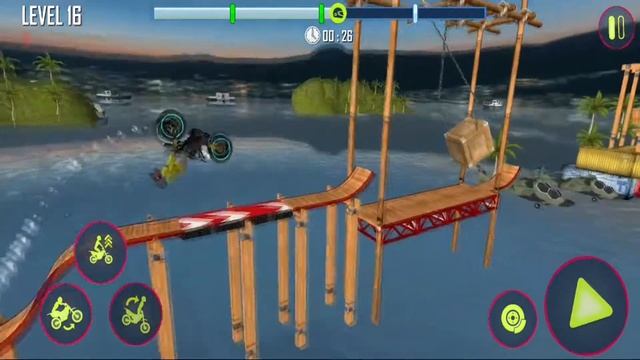 Bike Stunt Level 16 - Bike Stunt Race 3d Bike Racing Games смотреть онлайн