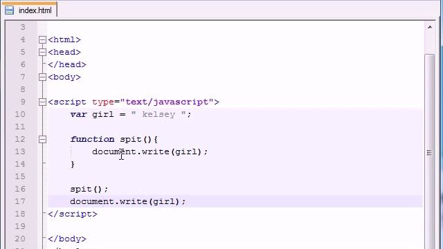 Beginner JavaScript Tutorial -- 11 -- Global Local Variables смотреть онлайн