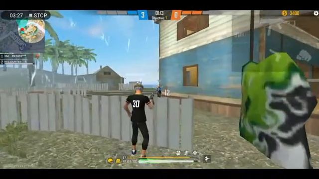 Free Fire HELICOPTER Op Gameplay | 1 v 2 clatch 4 times смотреть онлайн