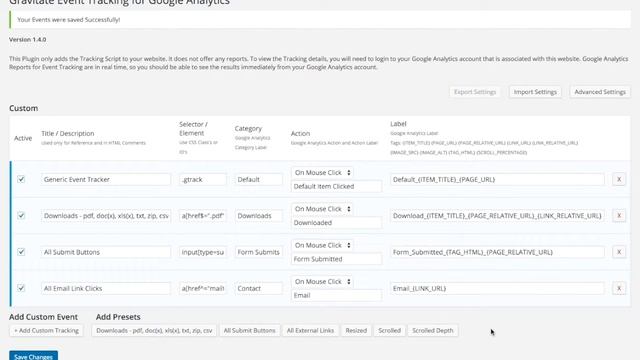 Event Tracking with Google Analytics - Gravitate Event Tracking Plugin смотреть онлайн