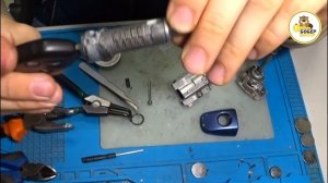 ремонт замка зажигания и  личинки Subaru Forester