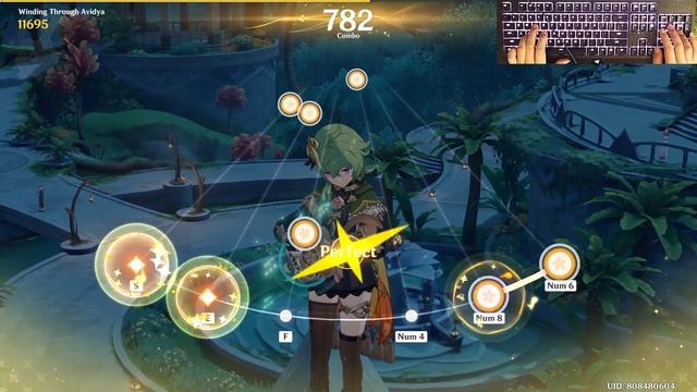 [Genshin Impact] Ballads Of Breeze - Winding Through Avidya Custom Beatmap (785 Notes, Canorus)