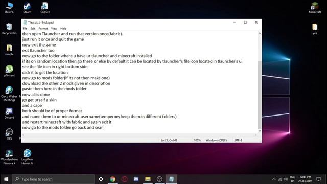 How to get Capes and skins for Free in Tlauncher Minecraft version 1.16.5 + Ultimate Sodium Boost ! смотреть онлайн