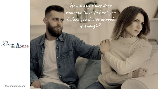 How many times does someone have to hurt you before you decide enough is enough? смотреть онлайн