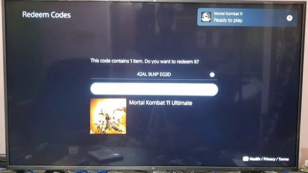 How to Redeem Mortal Kombat 11 Ultimate Code on PS5 Console?  Kombat Pack 1 & 2, Aftermath